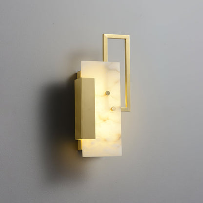 Althea Alabaster Wall Sconce