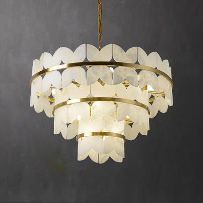 Alabaster Cloudscape Chandelier