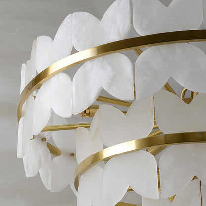 Alabaster Cloudscape Chandelier