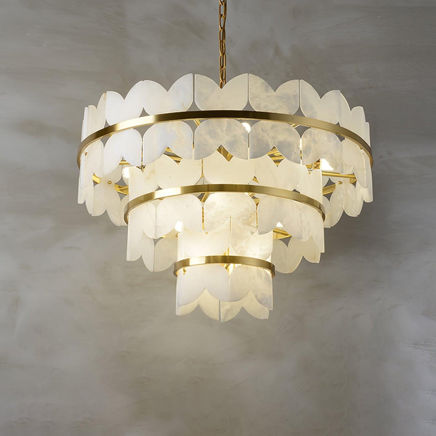 Alabaster Cloudscape Chandelier