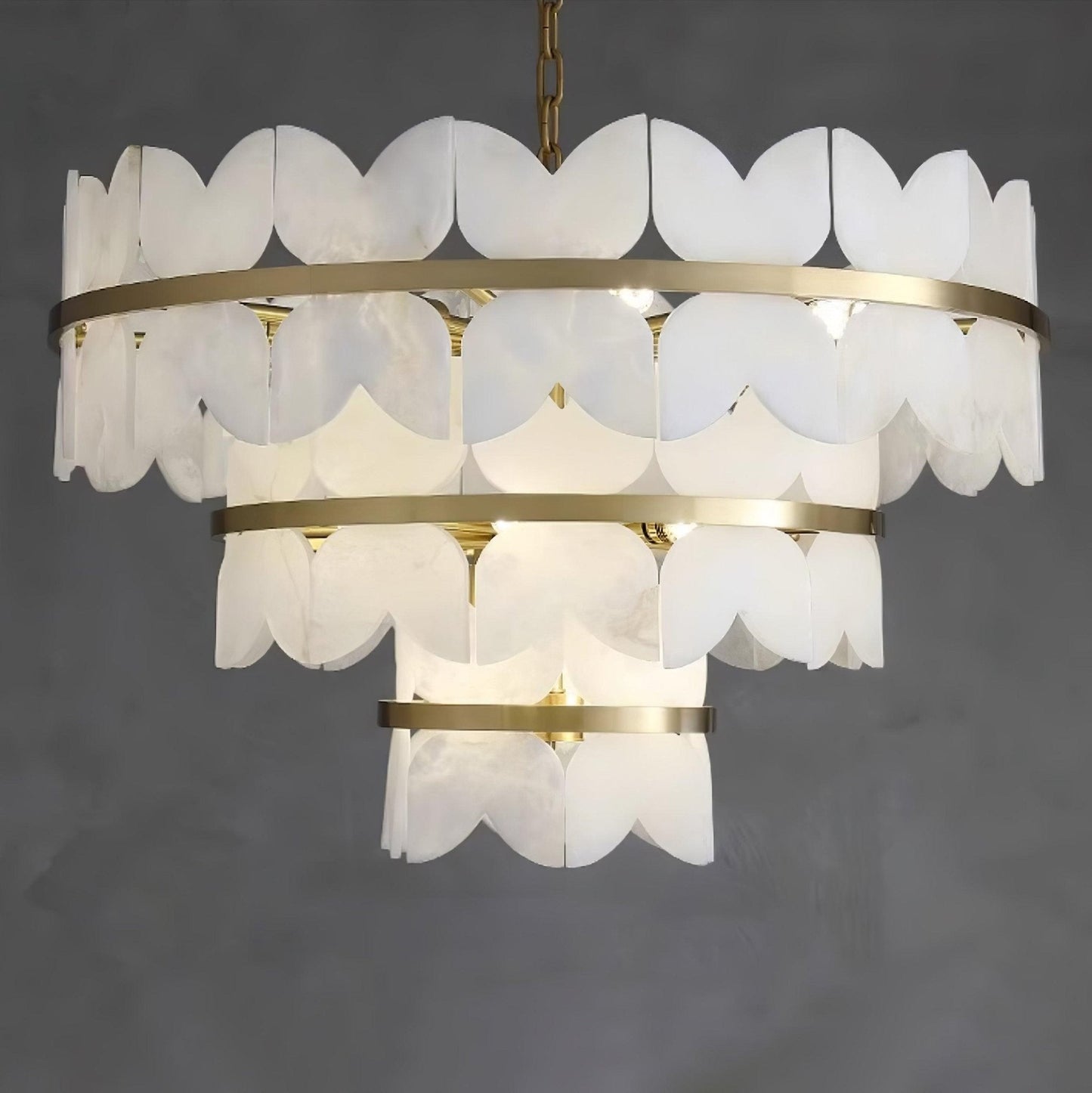 Alabaster Cloudscape Chandelier