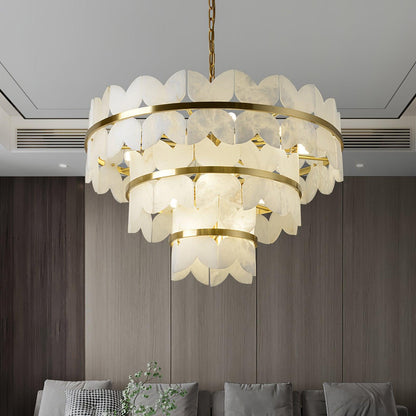 Alabaster Cloudscape Chandelier