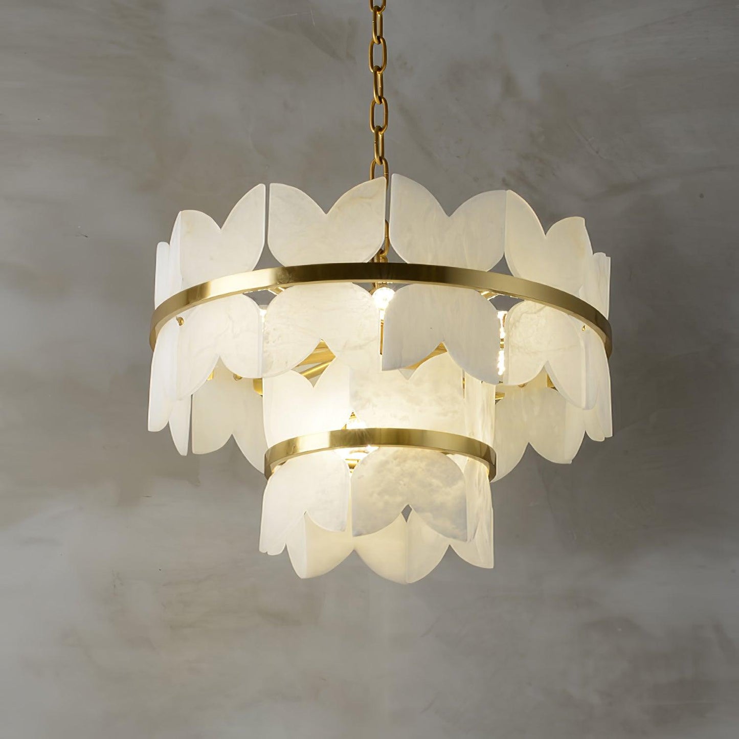 Alabaster Cloudscape Chandelier