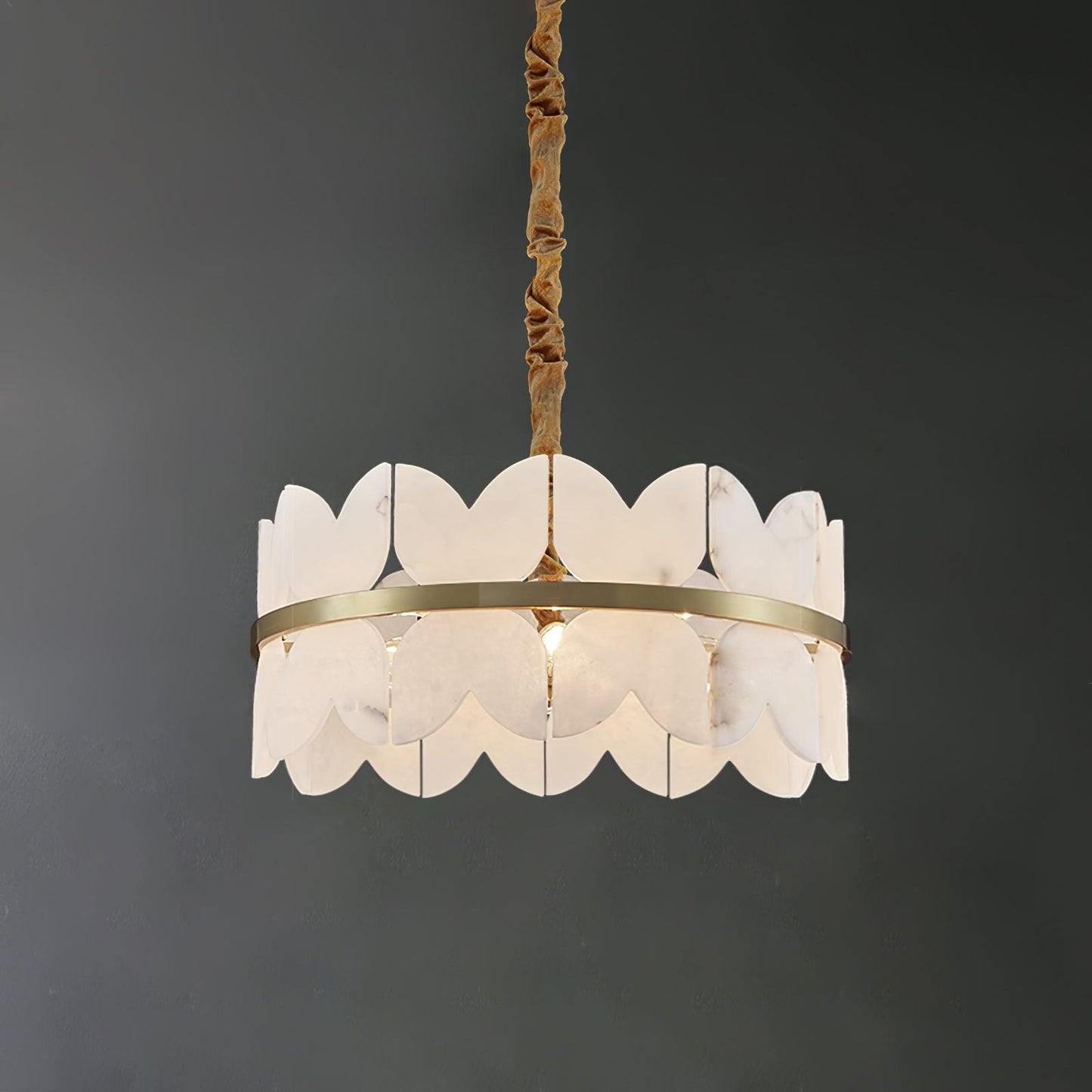 Alabaster Cloudscape Chandelier