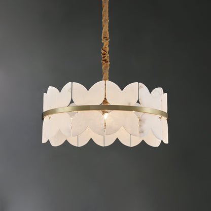 Alabaster Cloudscape Chandelier