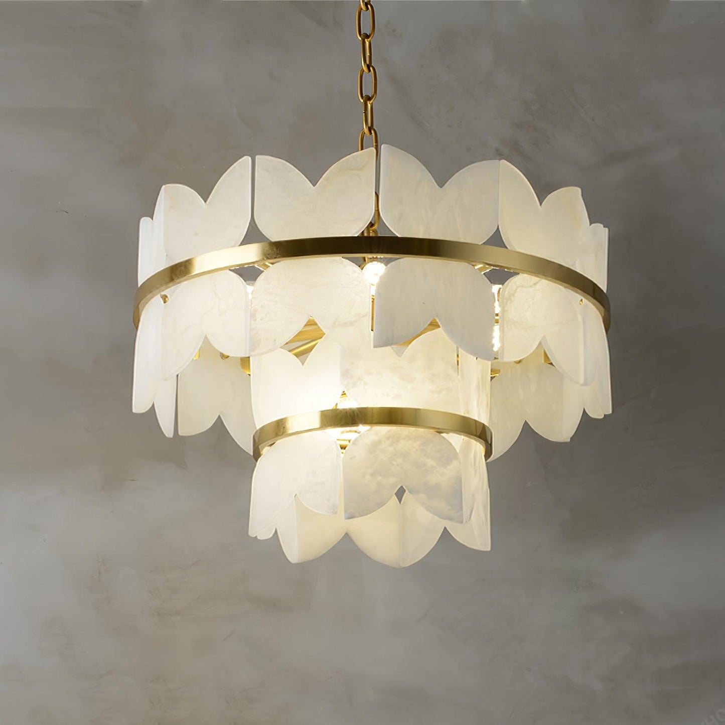 Alabaster Cloudscape Chandelier