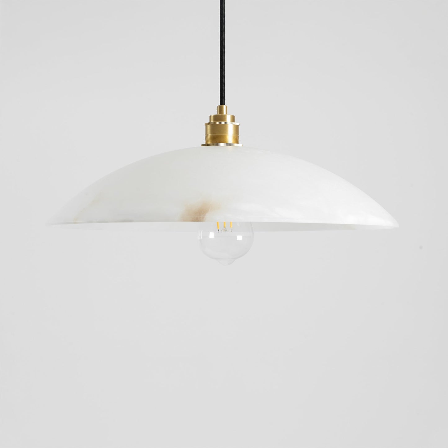 Alabaster Dome Swag Alabaster Pendant Lamp