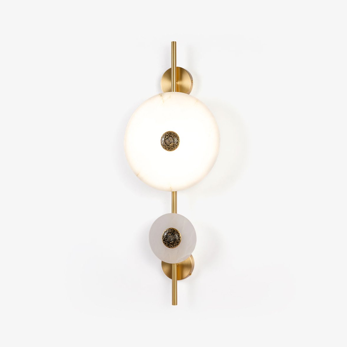 Alabaster Eclipse Wall Light