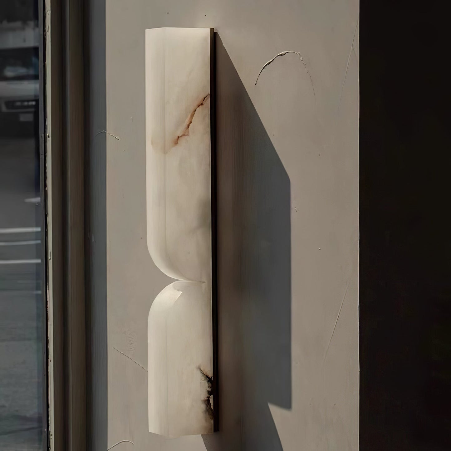 Alabaster Essence Plug-in Wall Sconce