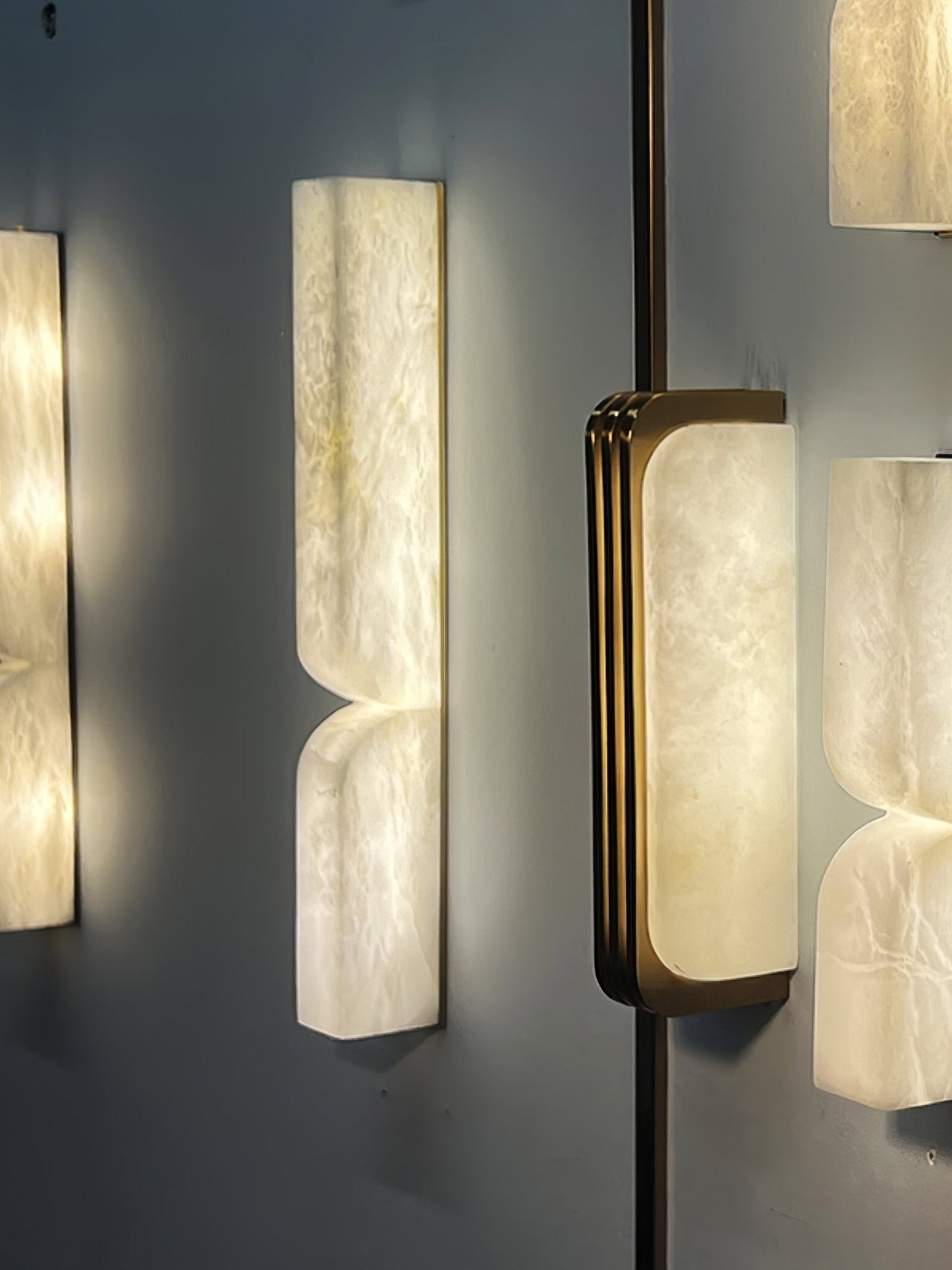 Alabaster Essence Plug-in Wall Sconce