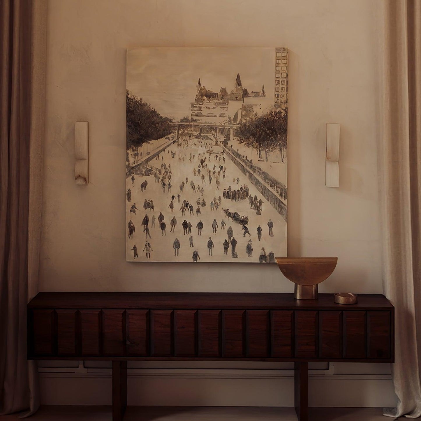 Alabaster Essence Plug-in Wall Sconce