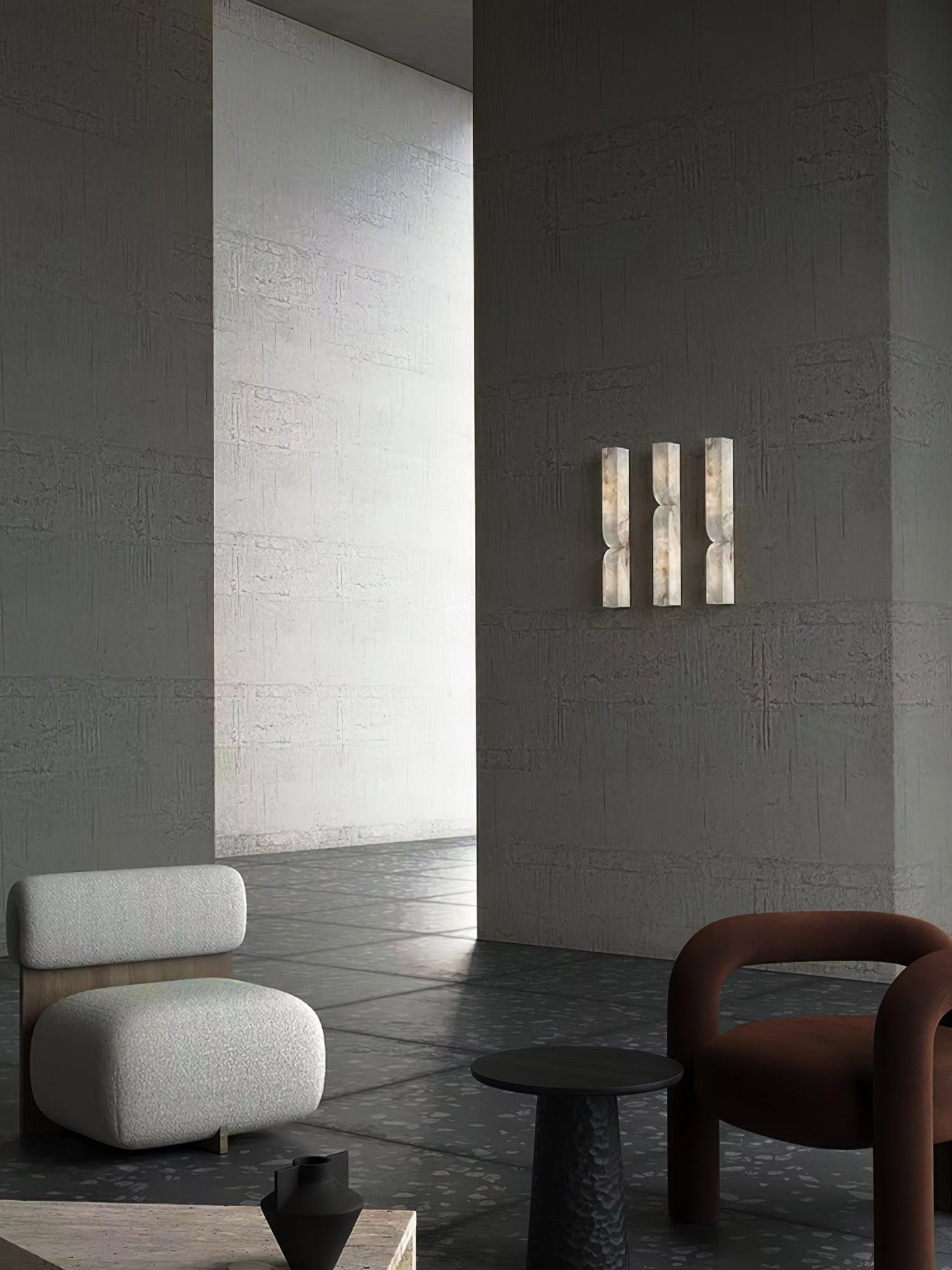 Alabaster Essence Plug-in Wall Sconce