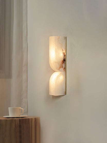 Alabaster Essence Plug-in Wall Sconce