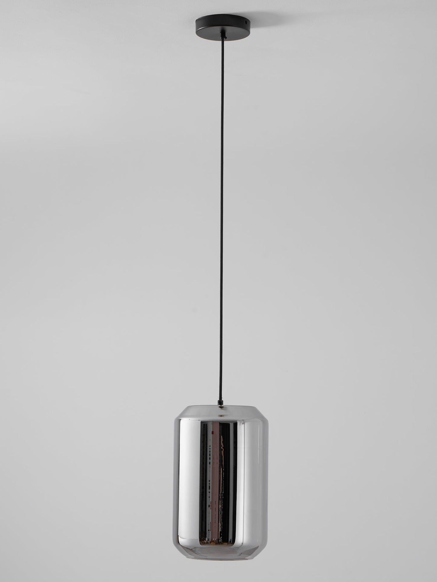 Alabaster Glass Cylinder Pendant Light