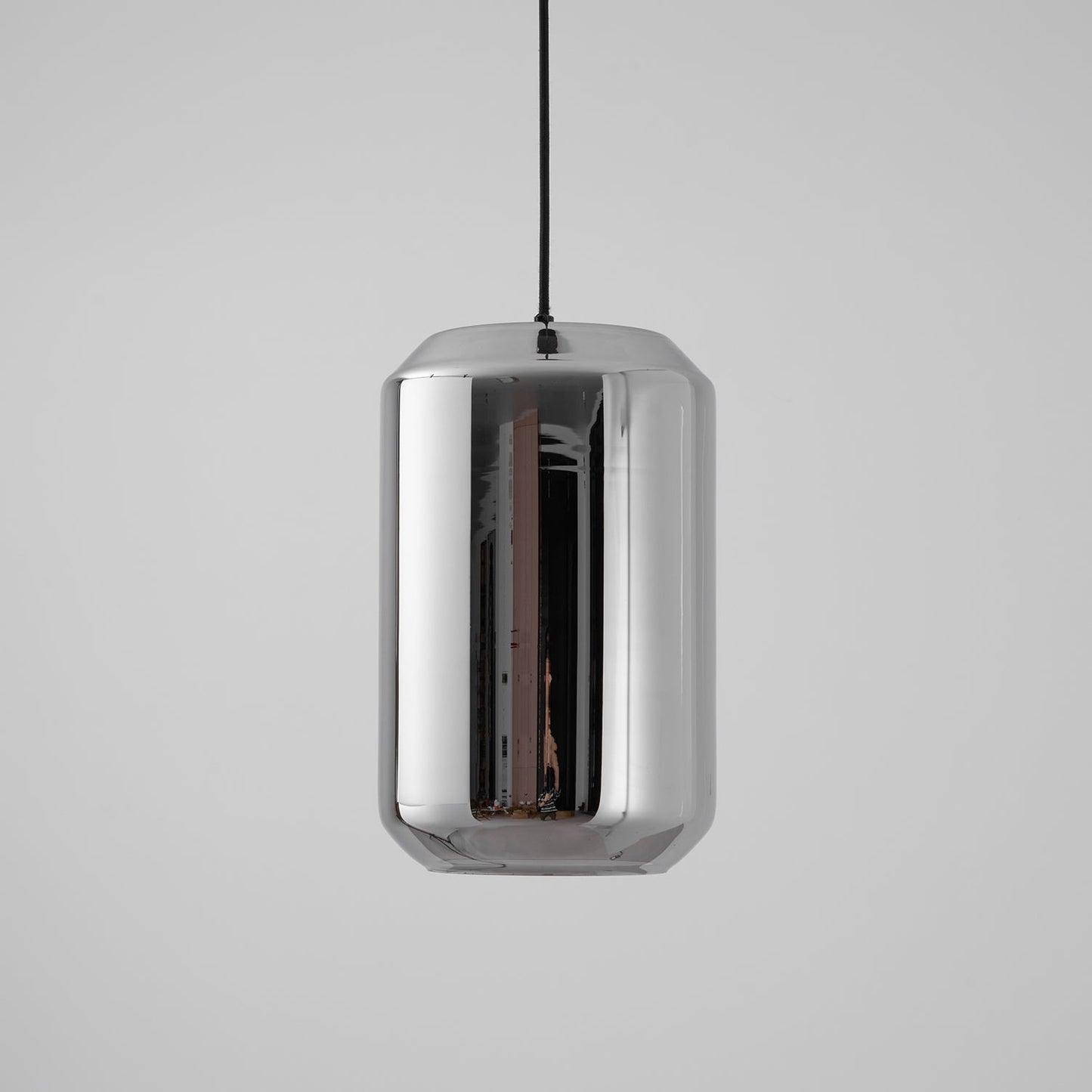 Alabaster Glass Cylinder Pendant Light