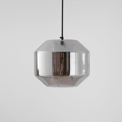 Alabaster Glass Cylinder Pendant Light