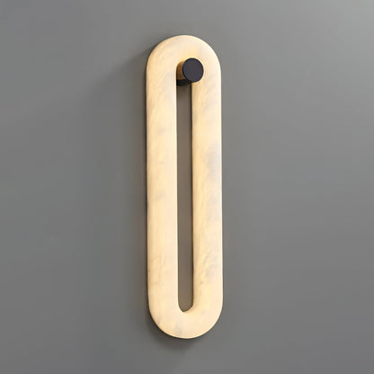 Alabaster Loop Wall Light