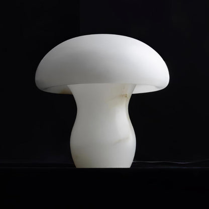 Alabaster Mushroom Table Lamp