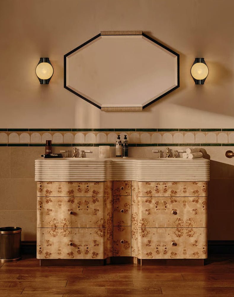 Alabaster Orb Alabaster Sconce