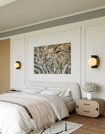 Alabaster Orb Alabaster Sconce