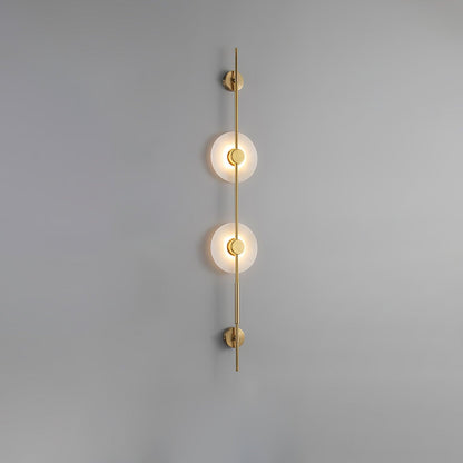 Alabaster Vertical Wall Sconce