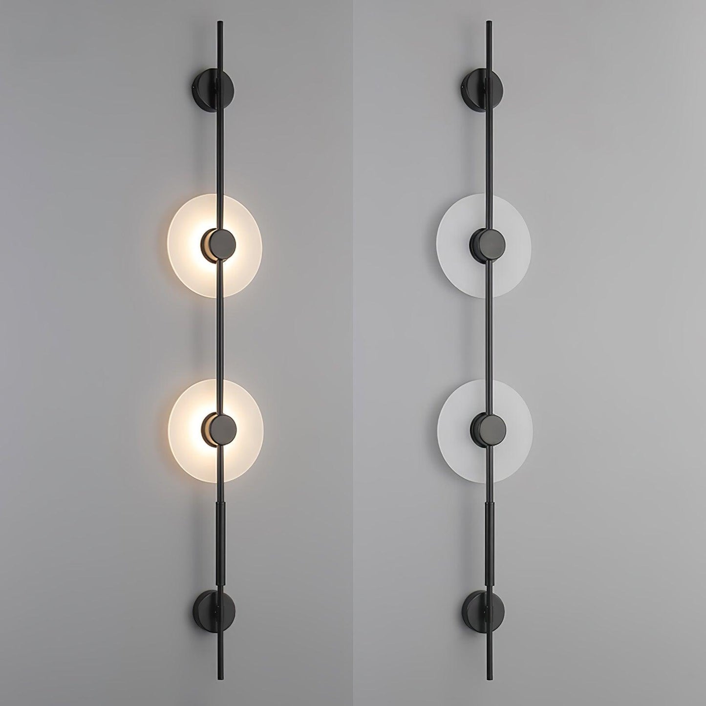 Alabaster Vertical Wall Sconce