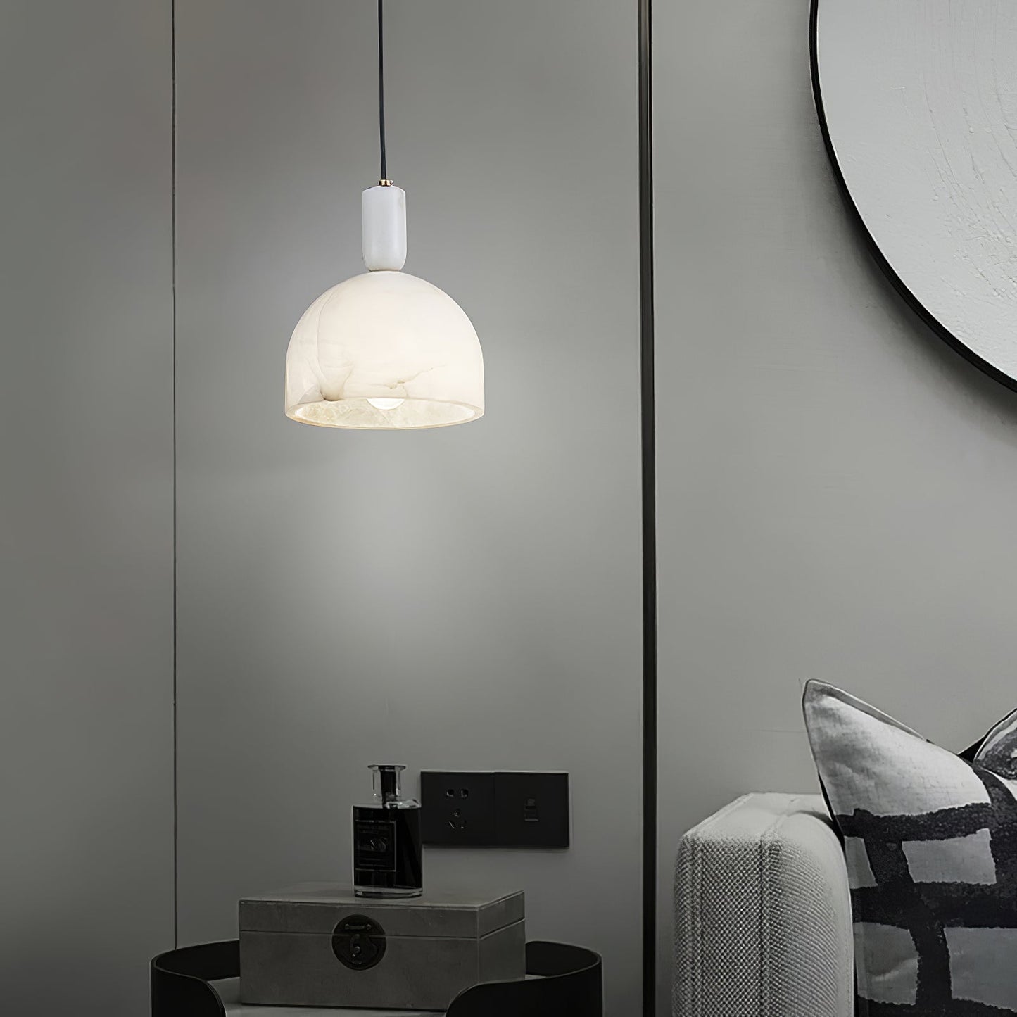 Blair Alabaster Pendant Light