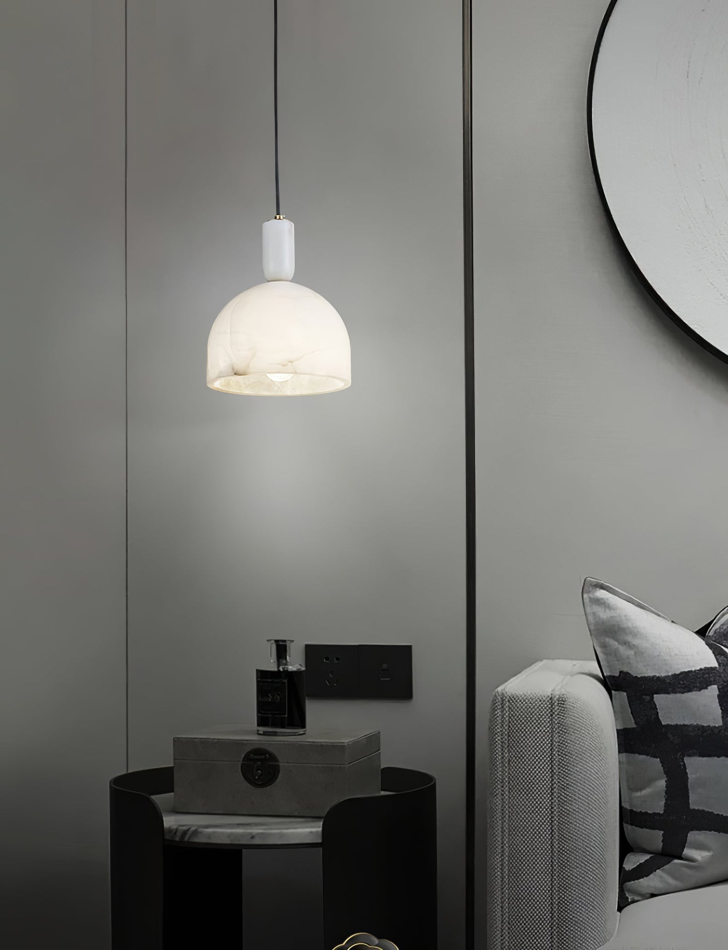 Blair Alabaster Pendant Light