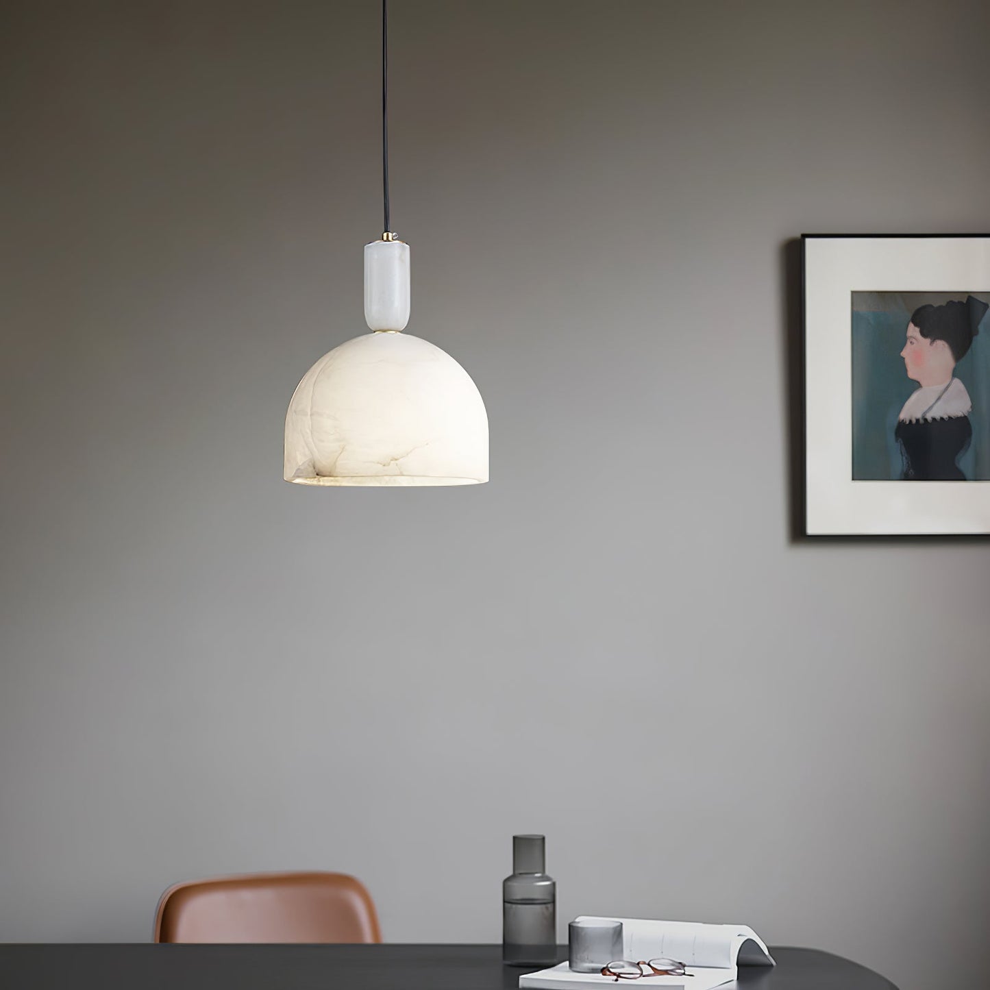 Blair Alabaster Pendant Light