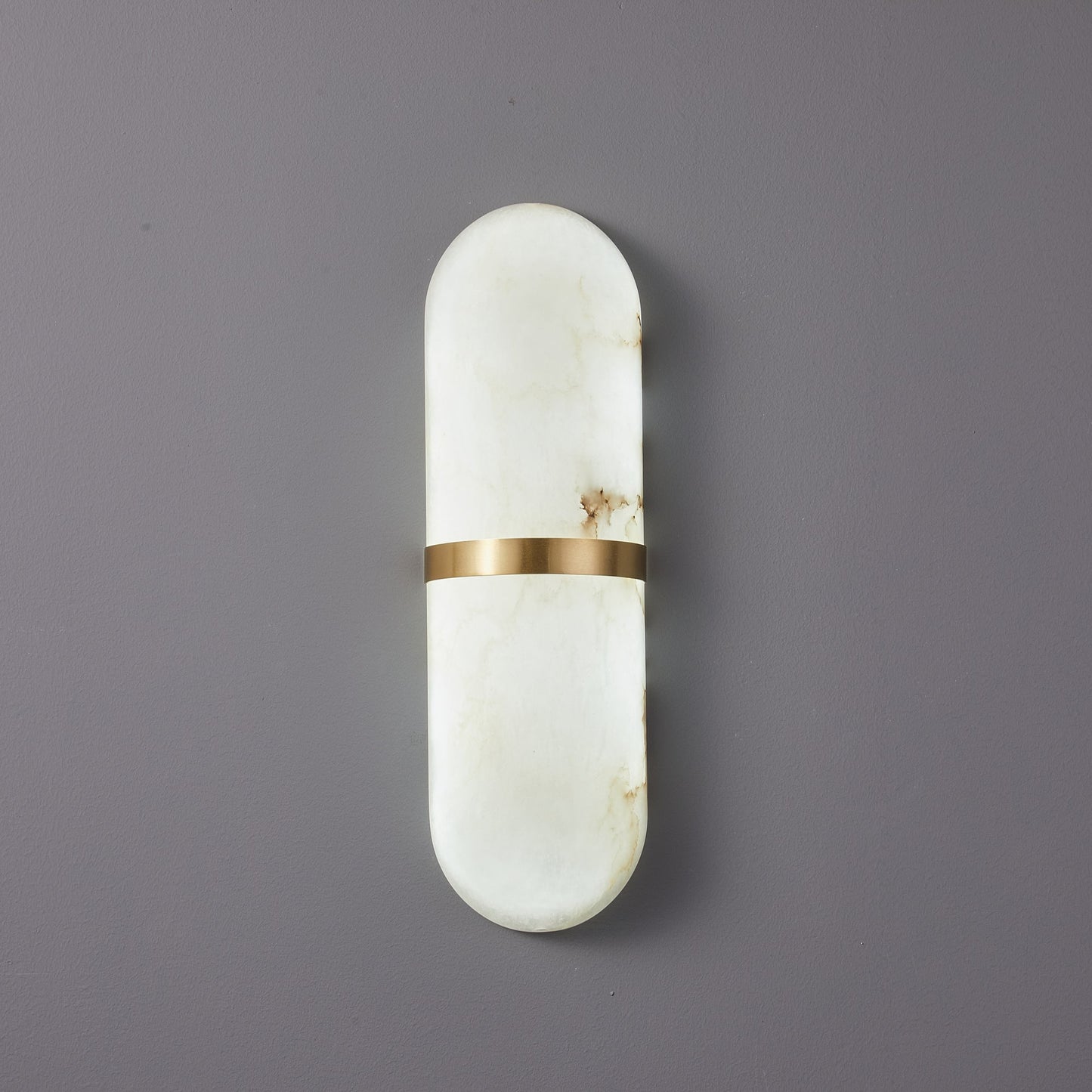 Alabaster Pill Wall Light