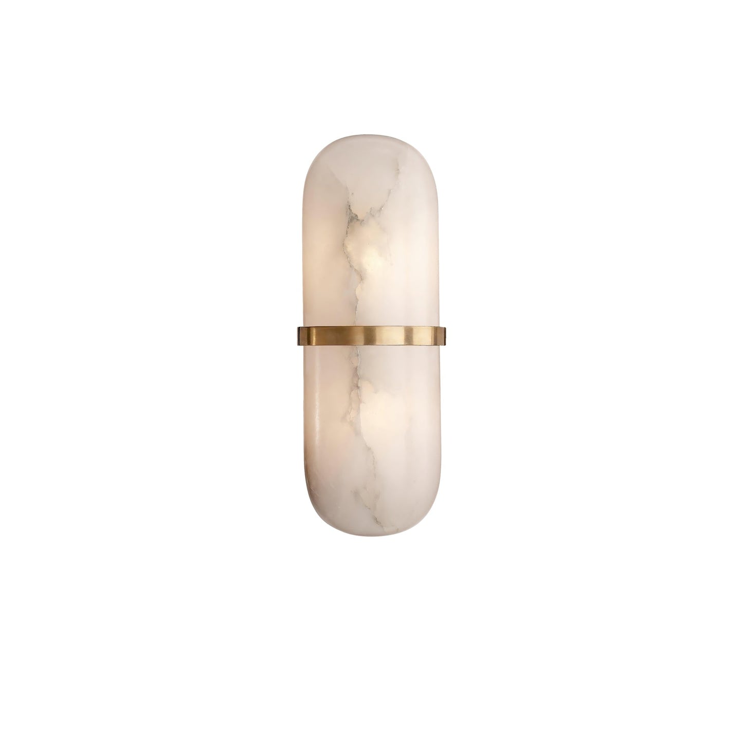 Alabaster Pill Wall Light