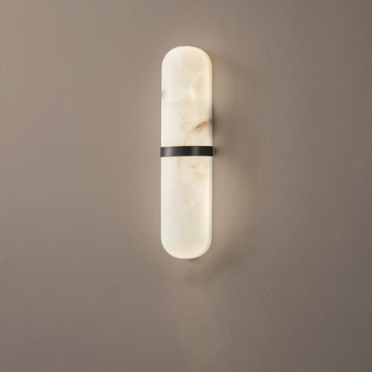 Alabaster Pill Wall Light