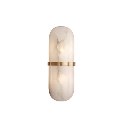 Alabaster Pill Wall Light