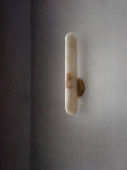 Alabaster Rod Sconce