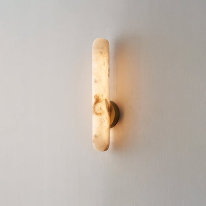 Alabaster Rod Sconce