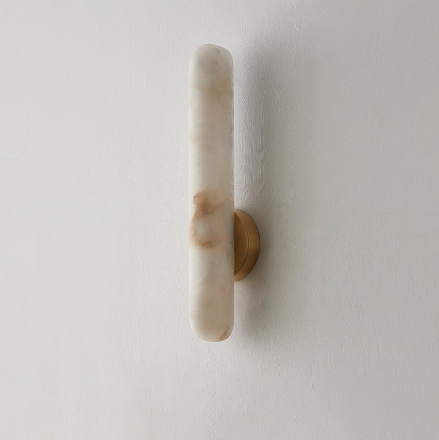 Alabaster Rod Sconce