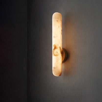 Alabaster Rod Sconce