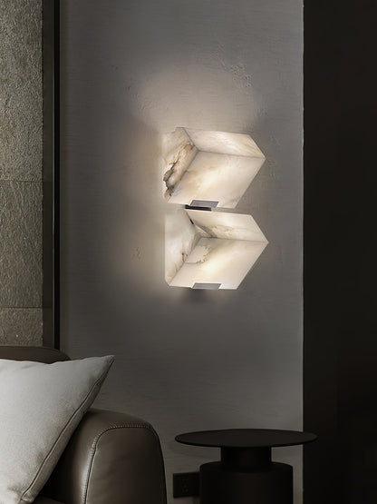 Alabaster Staircase Wall Lamp