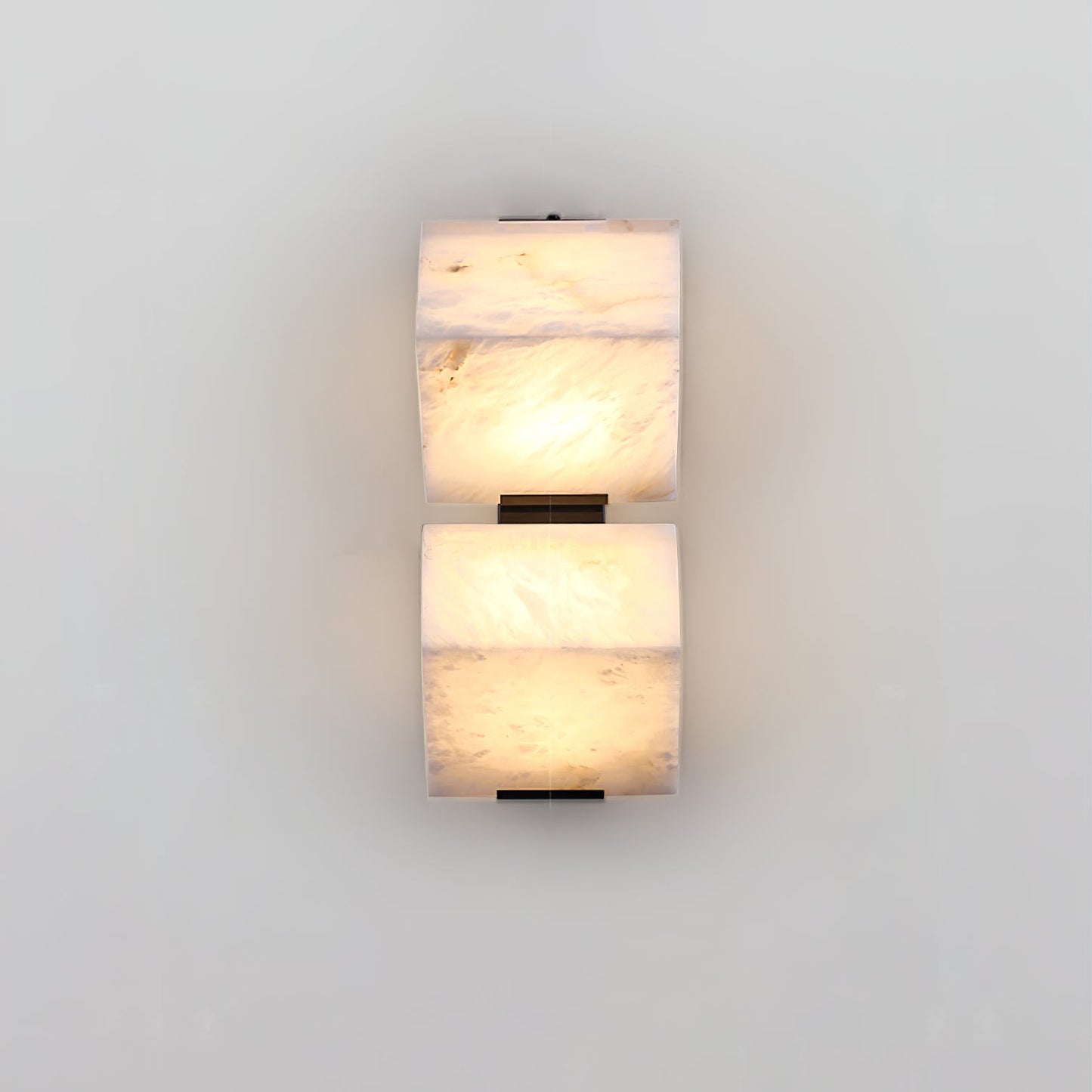 Alabaster Staircase Plug-in Wall Lamp