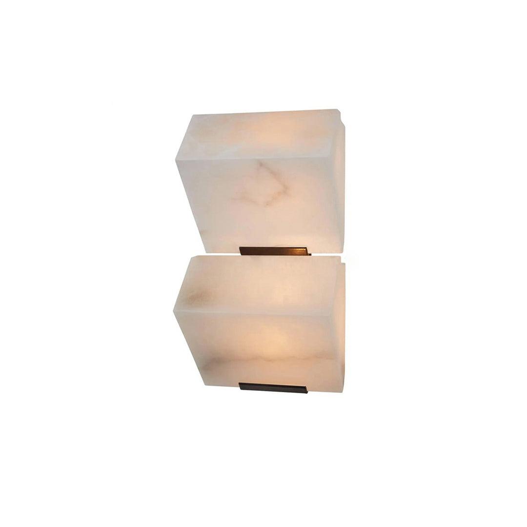 Alabaster Staircase Plug-in Wall Lamp