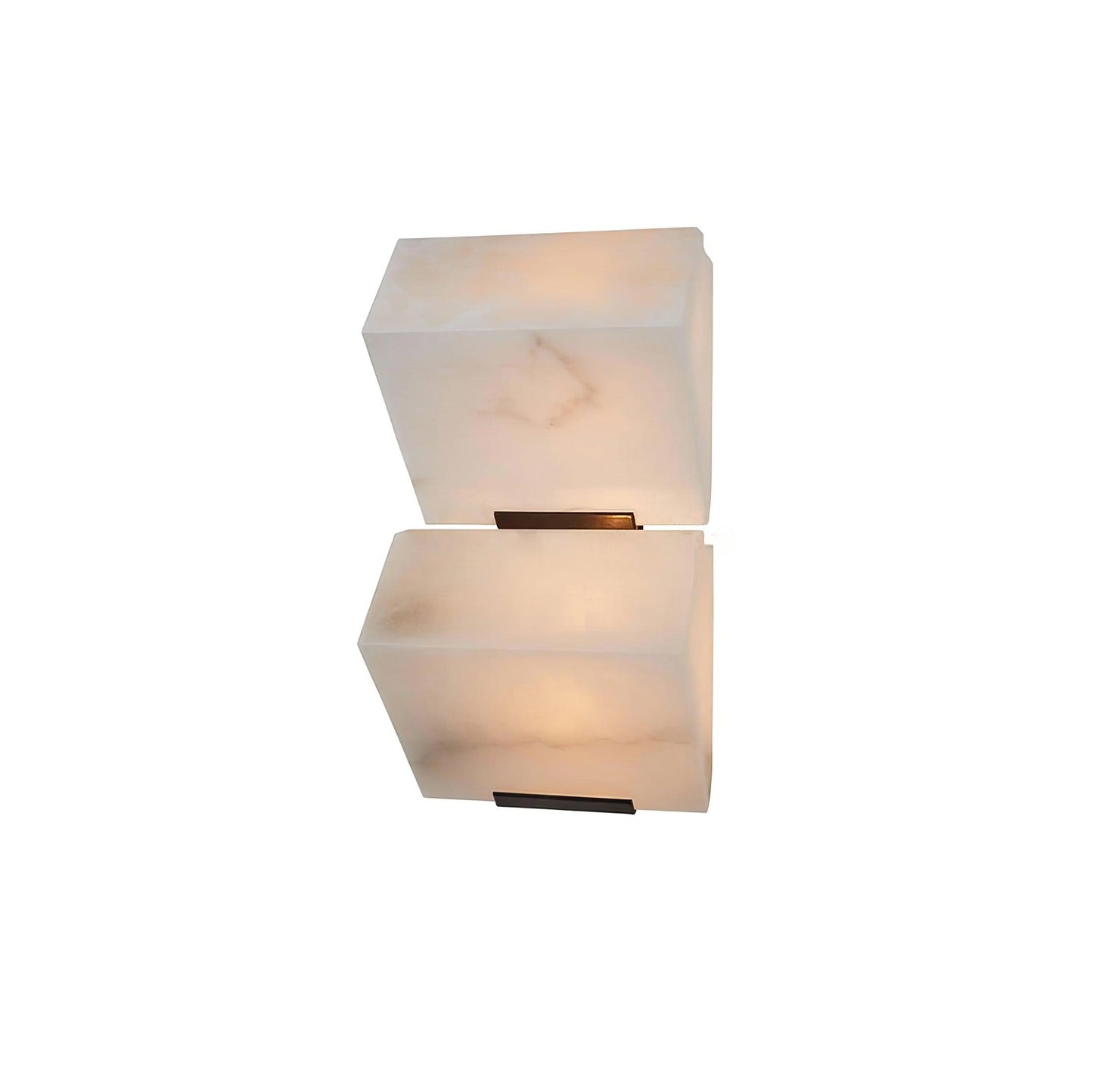 Alabaster Staircase Plug-in Wall Lamp