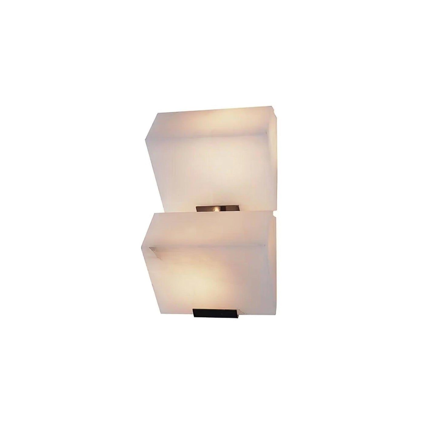Alabaster Staircase Plug-in Wall Lamp