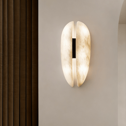 Alabaster Veil Wall Sconce