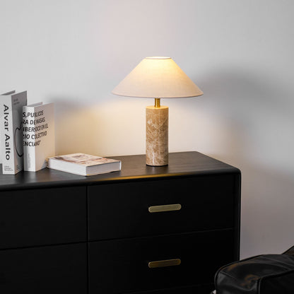 Alba Stone Table Lamp
