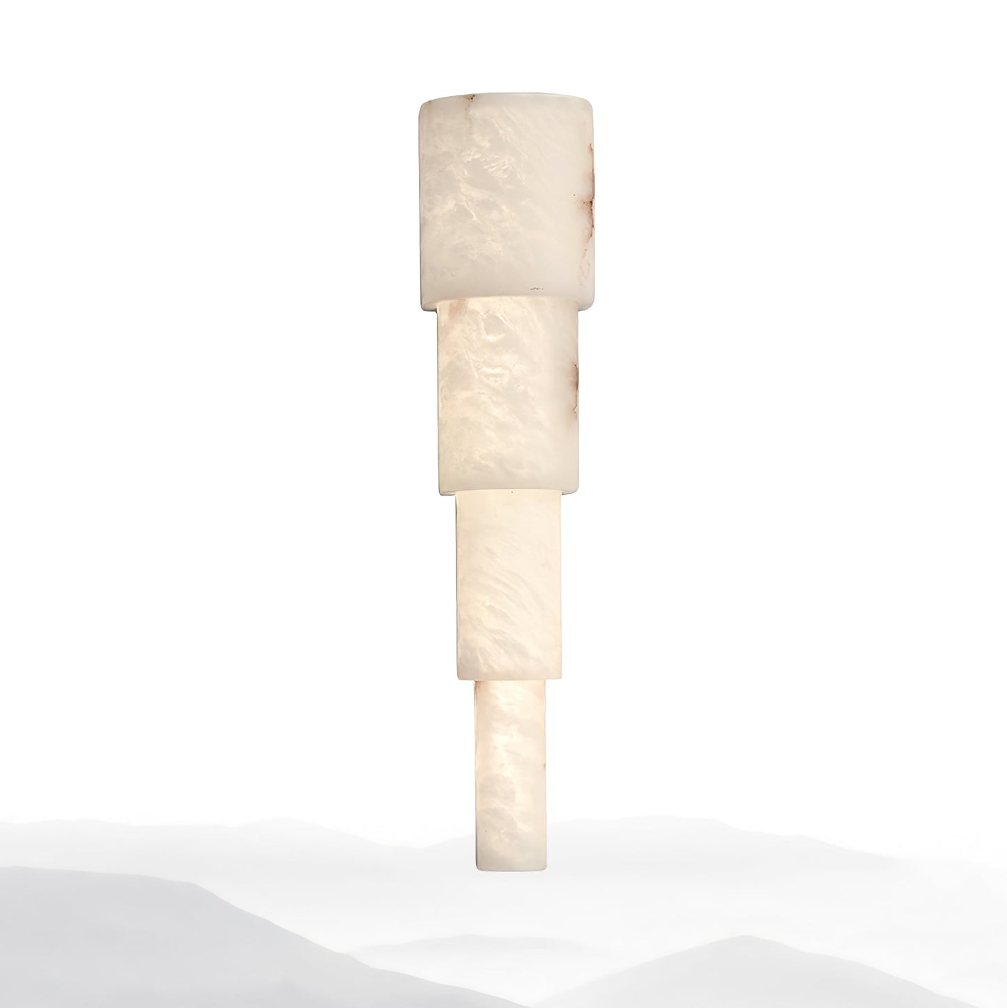 Alba Cascade Alabaster Wall Sconce