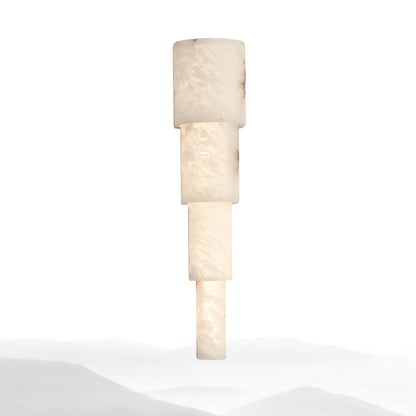 Alba Cascade Alabaster Wall Sconce