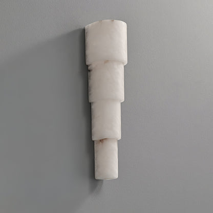 Alba Cascade Alabaster Wall Sconce