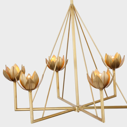 Alberto Lotus Bloom Chandelier