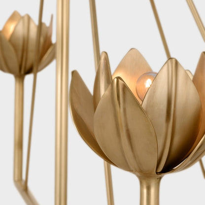 Alberto Lotus Bloom Chandelier