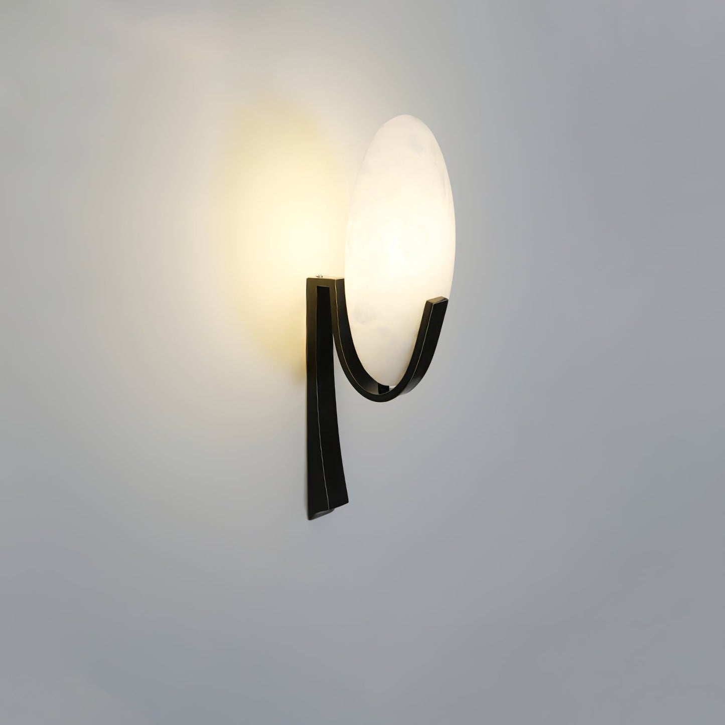 Alice Alabaster Plug-in Wall Lamp